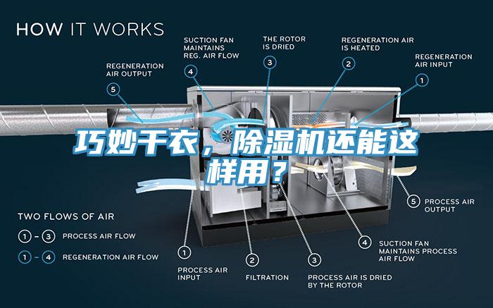 巧妙干衣，除濕機(jī)還能這樣用？