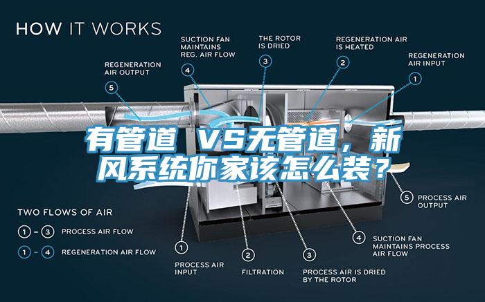 有管道 VS無管道，新風(fēng)系統(tǒng)你家該怎么裝？