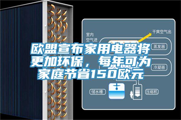 歐盟宣布家用電器將更加環(huán)保，每年可為家庭節(jié)省150歐元