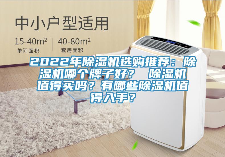 2022年除濕機選購?fù)扑]：除濕機哪個牌子好？ 除濕機值得買嗎？有哪些除濕機值得入手？