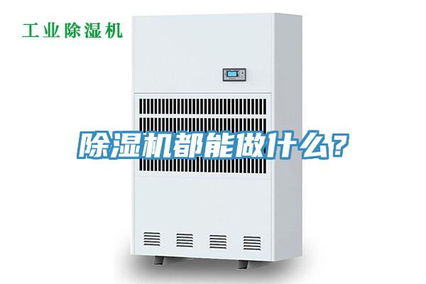 除濕機(jī)都能做什么？