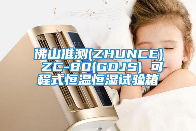 佛山準(zhǔn)測(ZHUNCE) ZC-80(GDJS) 可程式恒溫恒濕試驗箱