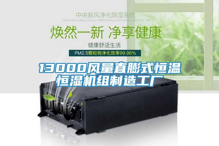 13000風(fēng)量直膨式恒溫恒濕機組制造工廠