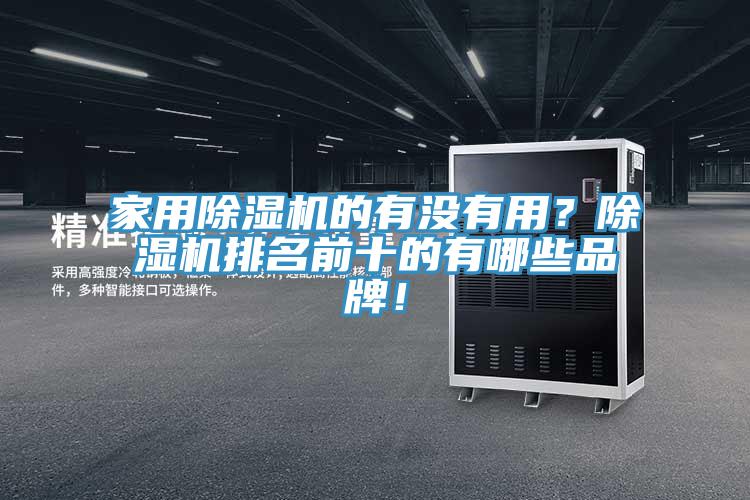 家用除濕機的有沒有用？除濕機排名前十的有哪些品牌！