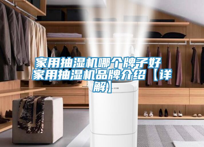 家用抽濕機哪個牌子好 家用抽濕機品牌介紹【詳解】