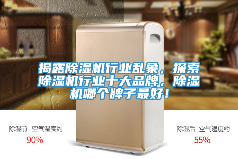 揭露除濕機行業(yè)亂象，探索除濕機行業(yè)十大品牌，除濕機哪個牌子最好！