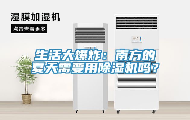 生活大爆炸：南方的夏天需要用除濕機(jī)嗎？