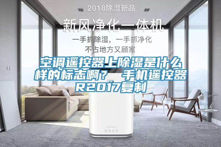 空調(diào)遙控器上除濕是什么樣的標志??？ 手機遙控器R2017復制