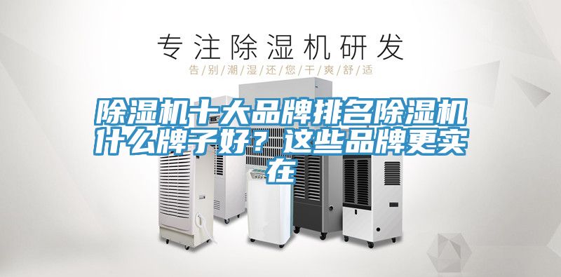 除濕機(jī)十大品牌排名除濕機(jī)什么牌子好？這些品牌更實在